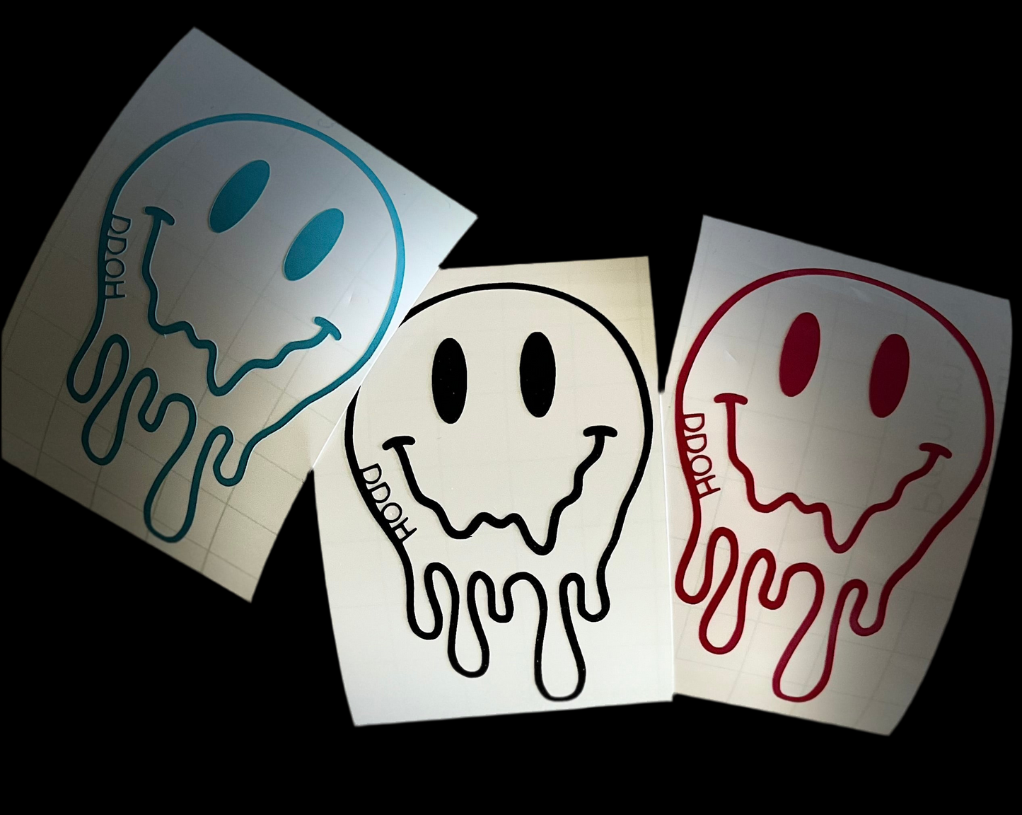 Drippy Smiley Sticker